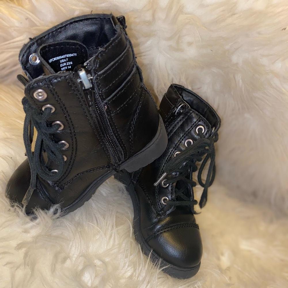 Black boots